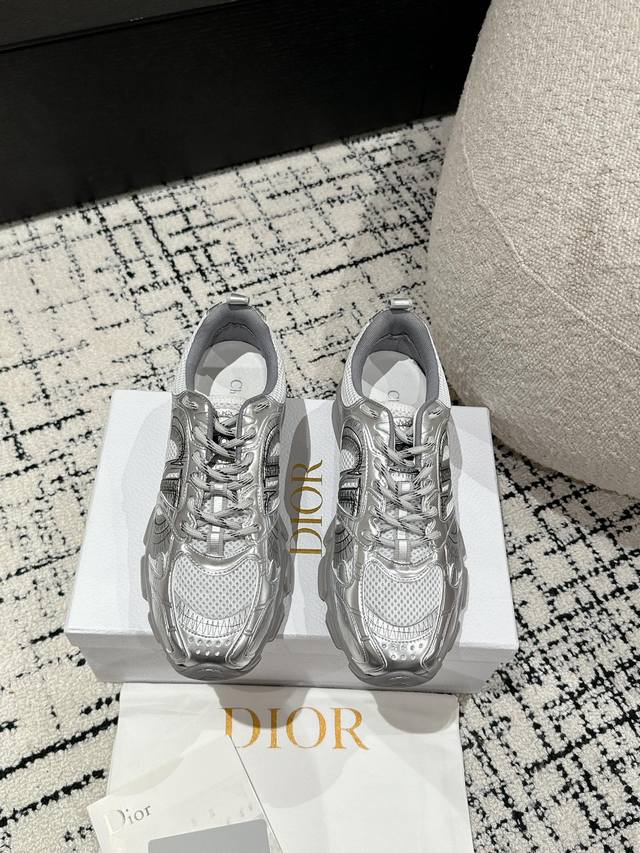 情侣款 顶级版本 Dior 迪奥 25 Chrono系列 New Arrival 最新 老爹鞋 运动鞋 休闲鞋 迪丽热巴同款 原版开发 迪奥 早秋新品 运动鞋