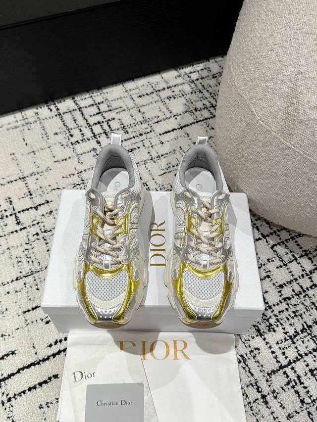 情侣款 顶级版本 Dior 迪奥 25 Chrono系列 New Arrival 最新 老爹鞋 运动鞋 休闲鞋 迪丽热巴同款 原版开发 迪奥 早秋新品 运动鞋