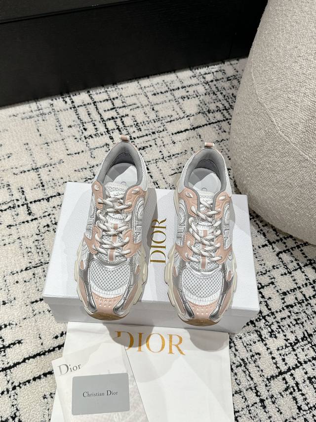 情侣款 顶级版本 Dior 迪奥 25 Chrono系列 New Arrival 最新 老爹鞋 运动鞋 休闲鞋 迪丽热巴同款 原版开发 迪奥 早秋新品 运动鞋