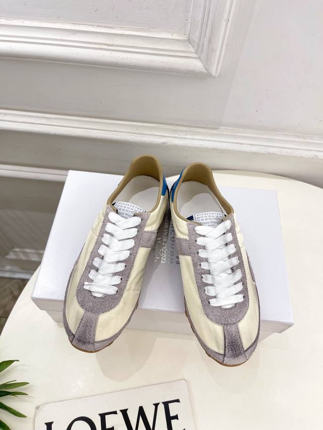 Maison Margiela 马吉拉 2025Ss 早春新品Sprinters拼色低帮运动鞋休闲鞋 Mm6作为这两年最受欢迎的鬼才设计师品牌，设计简单、奢华的