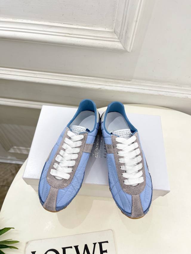 Maison Margiela 马吉拉 2025Ss 早春新品Sprinters拼色低帮运动鞋休闲鞋 Mm6作为这两年最受欢迎的鬼才设计师品牌，设计简单、奢华的