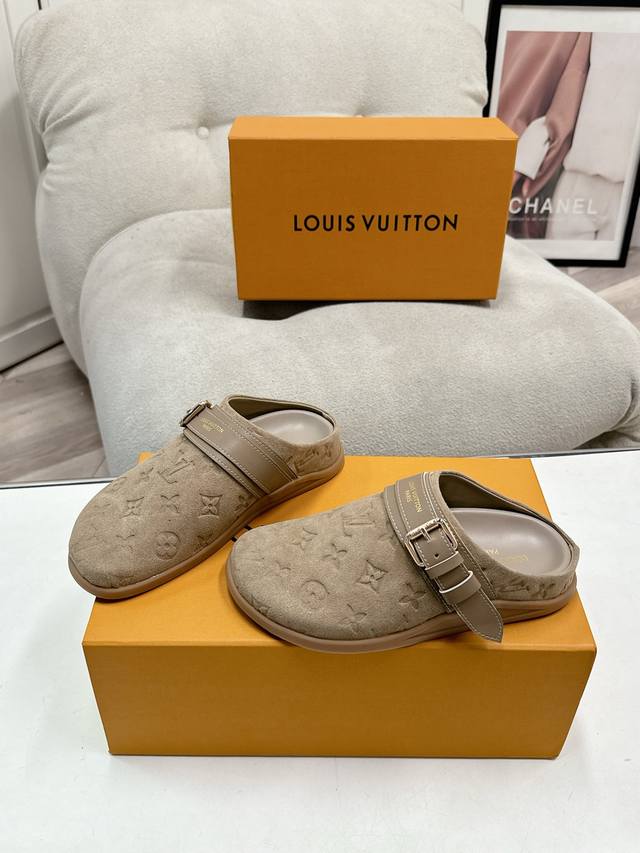Lv To-Go Comfort 博肯包头鞋｜懒人半拖界的顶配！** 夏天穿拖鞋也要高级感！ 这双 **Lv To-Go Comfort** 凉拖真的绝了，Mo