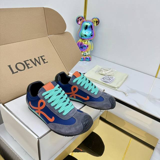 独家顶级版本 长期做货 Loewe罗意威德 最新配色德训全系列 情侣款代德训鞋 全网最快购入原版开发，穿几年不过时的，超级经典系列，网红最热爱的打卡神鞋，最快出