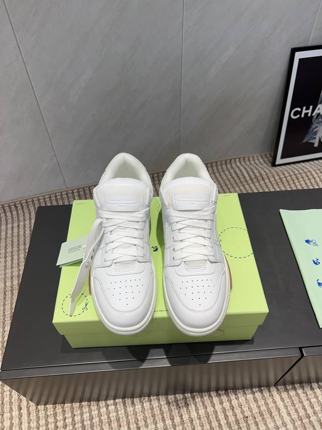 出厂：情侣 独家高版本 2025Vs秋季Off- White Lunar Delivery 时装秀情侣休闲系列 情侣拼色运动休闲鞋 依于Brahim Kamar