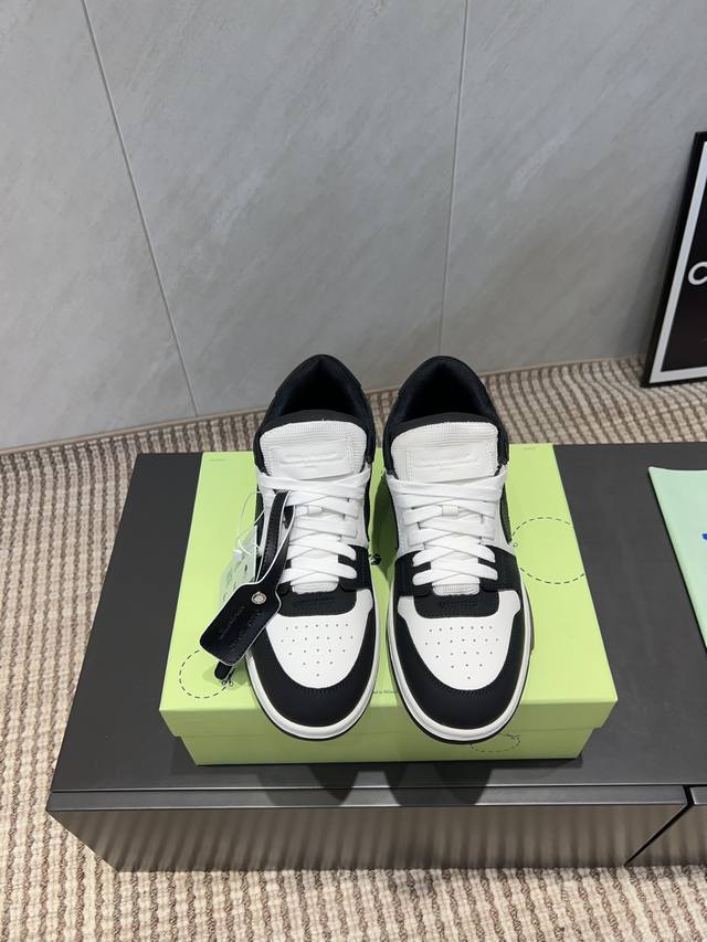 出厂：情侣 独家高版本 2025Vs秋季Off- White Lunar Delivery 时装秀情侣休闲系列 情侣拼色运动休闲鞋 依于Brahim Kamar
