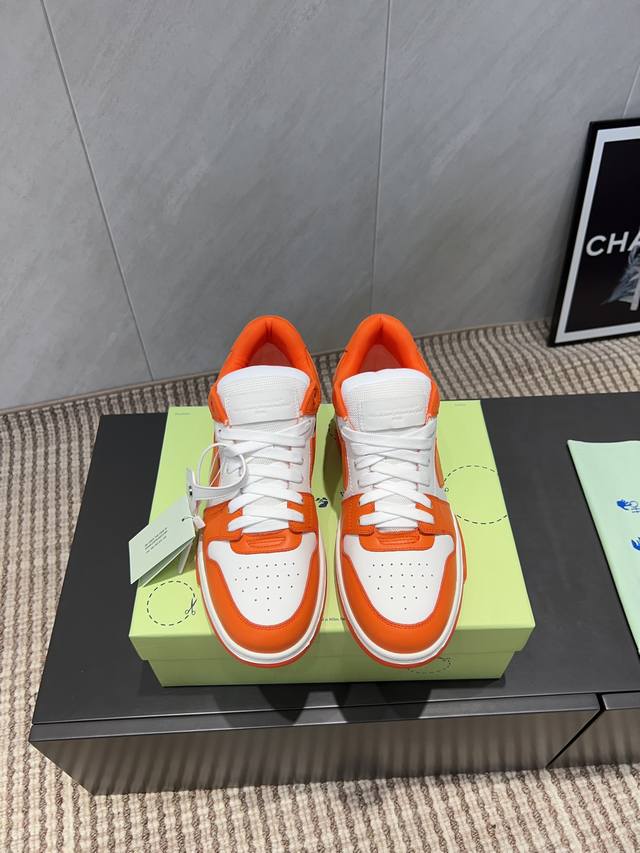 出厂：情侣 独家高版本 2025Vs秋季Off- White Lunar Delivery 时装秀情侣休闲系列 情侣拼色运动休闲鞋 依于Brahim Kamar