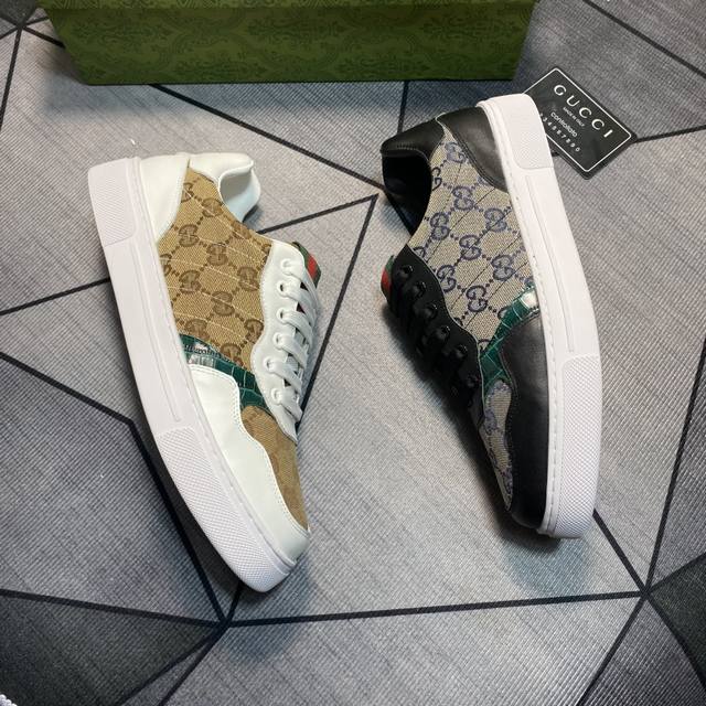 Gucci古驰最新Ace系列Pro版小白鞋原版购入开发 Ace系列运动鞋延续品牌叙事，匠心成就主打单品。 38-44 45定