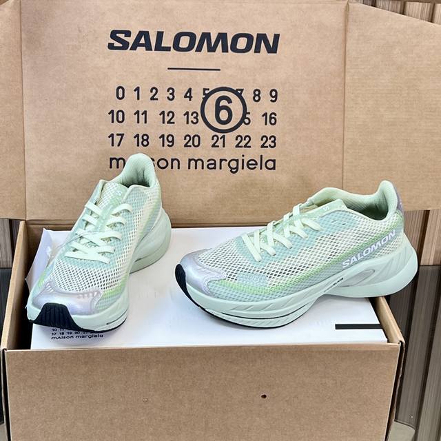 顶级版本 代购级别品质！Salomon萨洛蒙Mm6联名款 梅森马吉拉Spectur 2 Mm6 Maison Margiela跑步鞋再度联名款 这次拒绝浮夸 超