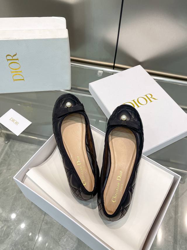 出厂价P 春夏最新时装秀高定系列 D-Doll 复古罗马风 Cd女单鞋 粗玛丽珍芭蕾舞鞋 原版开发顶级高端版本 独家首发材质：鞋面进口牛皮，丝绸牛皮内里+意大利