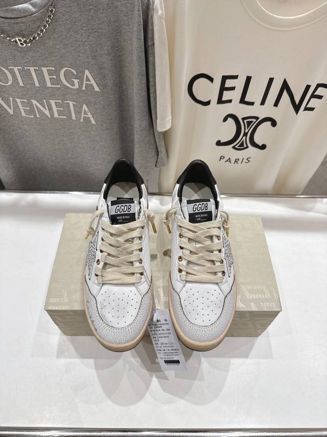 顶级版本 带钻五角星 Ggdb~~Golden Goose Deluxe Brand# 全网最好版本不服来比 #Ggdb Snerkers系列~~火红程度上怼小