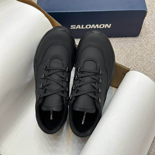 代购级 新款Cdgsalomon萨洛蒙最新联名情侣款，男女款 款厚底鞋 易梦玲同款超多网红明星上脚 鞋面采用进口牛皮非常柔软 脚感一如既往的好 特别显腿长 增高