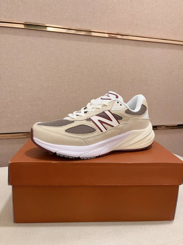 工厂P价 纯原新百伦 New Balance U990美产血统复古运动跑步鞋“自1982年问世的元祖级“老爹鞋”990系列 货号:U990Lo6 尺码:36 3