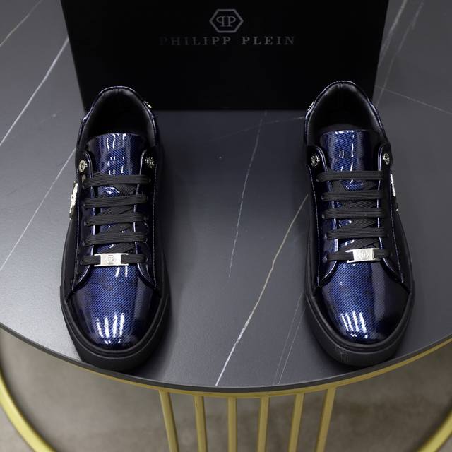 出厂价Pp： Philipp Plein-菲利普普来因Size：38-44 45定制 普来因男鞋要好货的看过来，专柜啥样我啥样，从皮料到细节，堪称精品！请用心感