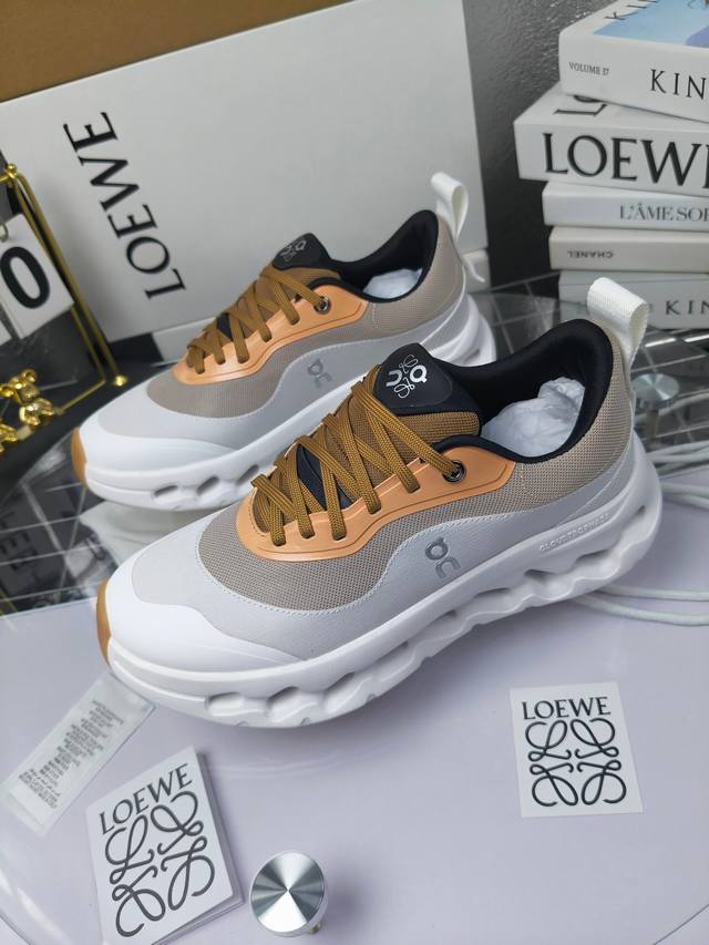 工厂P价 女装女鞋 运动原单 X On Oudtilt 2.0 昂跑Loewe联名 圆头系带生活休闲鞋 广州高品质 Cioudtilt2.0跑鞋情侣款 罗意威