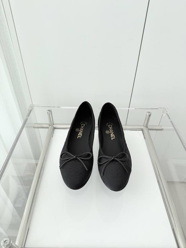 工厂P价 女装女鞋 运动原单 Chanel经典芭蕾舞鞋 皮底 Size：34 35 35.5 36 36.5 37 37.5 38 38.5 39 39.5 4