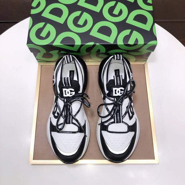 调工厂P价 女装女鞋 运动原单 D&G 高端品质 商品商标：Dg 杜嘉班* 低帮运动鞋 商品材料：鞋面进口_牛皮 棉丝内里，原版大底 正码码数: 38-45 4