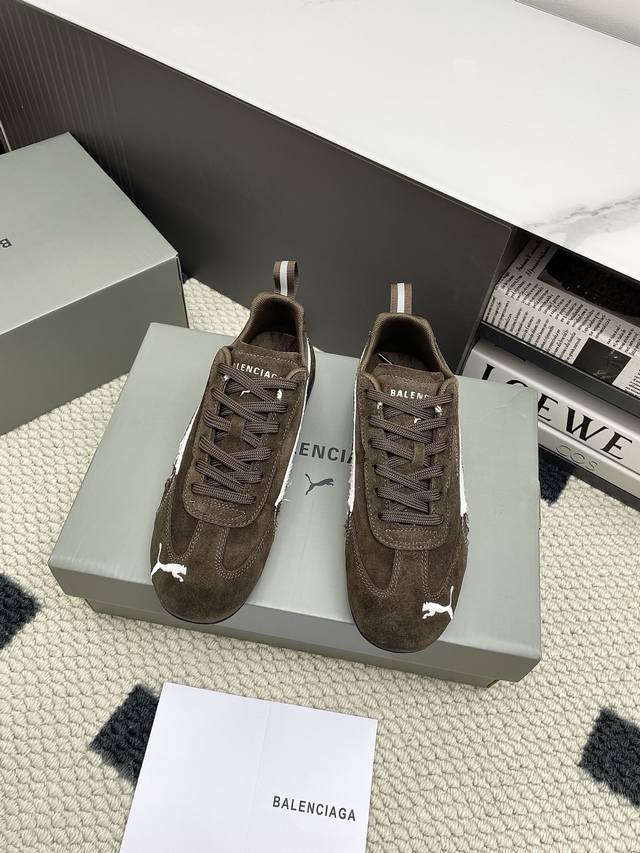 Puma X Balenciaga联名赛车鞋 休闲运动鞋 家人们，时尚圈又搞大事啦！Puma和 Balenciaga联手放大招！ 一看到这双鞋，就被狠狠拿捏住了