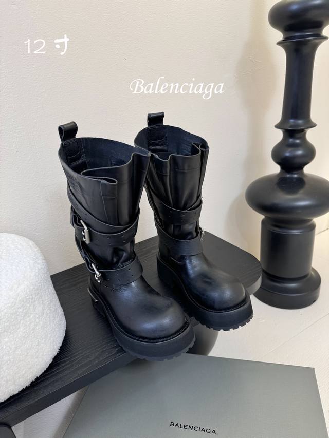 12寸 巴黎世家25Fall Pre-Order New Balenciaga Fw25 Venom Boots By Balenciaga 25年最酷的毒液靴