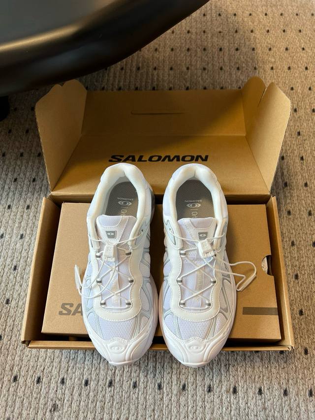代购级别 Salomon Xt Whisper 萨洛蒙 户外休闲 运动鞋 超多明星时尚博主种草原版购入开发 做货 全新演绎的专注于其空气动力学的外观上，标志性白