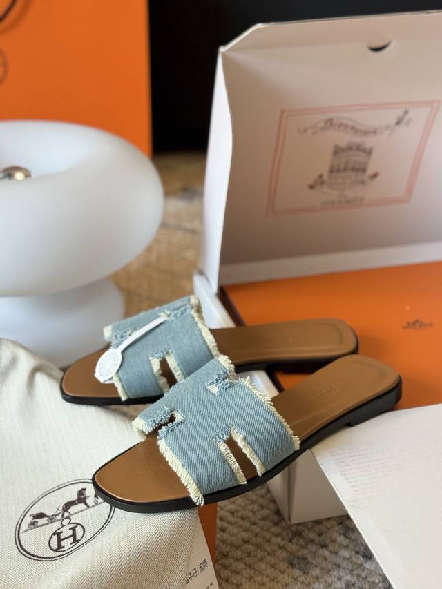 工字半拖 . Hermes Is A Classic Epic . Produced By Trading Company, Pure Export Order