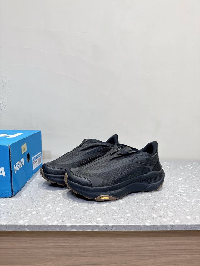 东莞货 Hoka One One Project Transport 百搭舒适 防滑耐磨 低帮 生活休闲鞋 采用防撕裂材质并覆盖合成皮革，具有不含Pfc的防水涂
