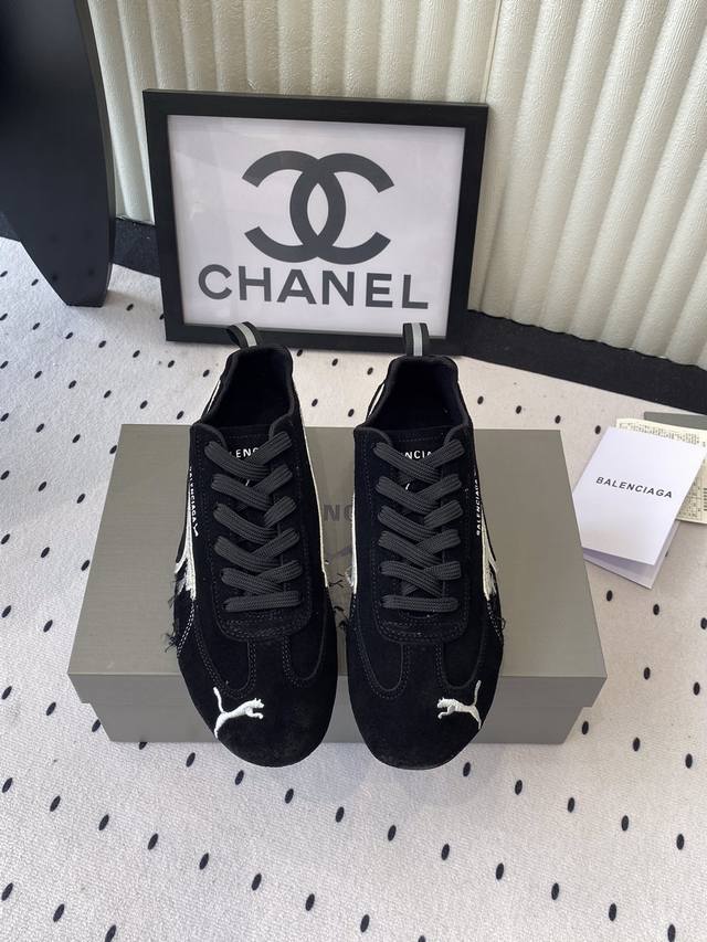 顶级版本 东莞货 Balenciaga X Puma彪马最新联名情侣款德训鞋休闲运动鞋 Balenciaga X Puma 联名款全新Ultrasoft Spe
