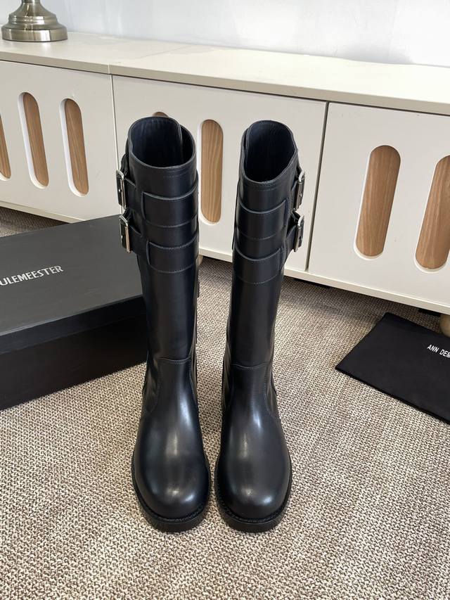 橡胶底620 真皮底可定制不退换 Ann Demeulemeester 官网Jay Boots神奇两穿骑士靴长靴 24年Brand New升级版-顶级 全新呈献