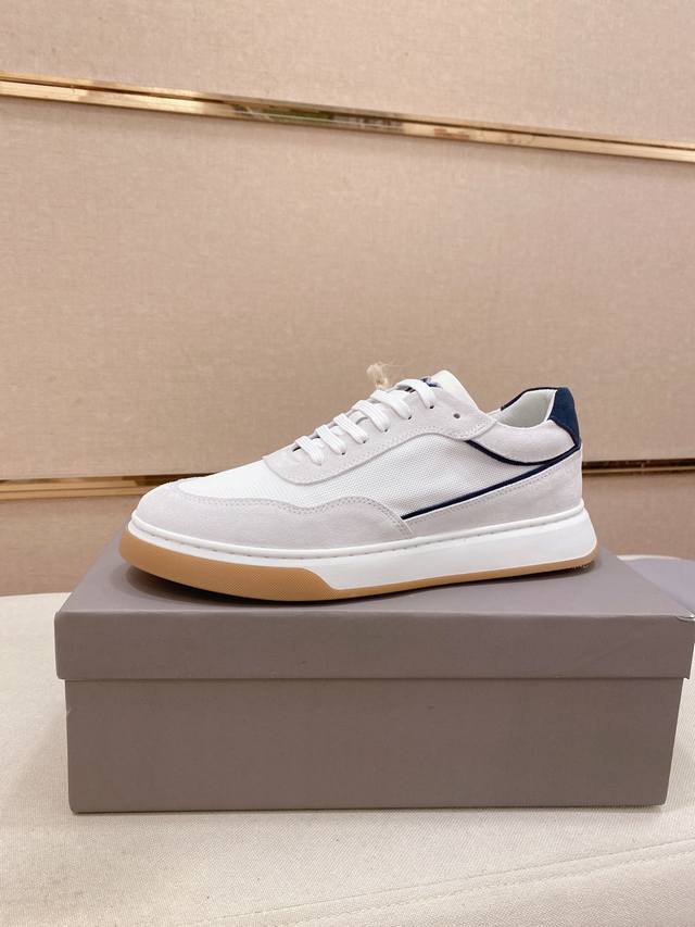 工厂P价 高版本 新款Brunello Cucinelli 布鲁内诺库奇内利 专柜同步上市， 新款男鞋、面料精选优质牛皮牛皮内里。原版开模防滑橡胶大底，精美线条