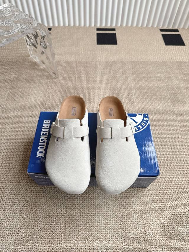 Birkenstock勃肯包头鞋 Birkenstock博肯鞋真的是我的爱，建议大家入手，真的非常非常百搭，走路舒服，时髦，各种配衣服。总之，勃肯托鞋一定一定要