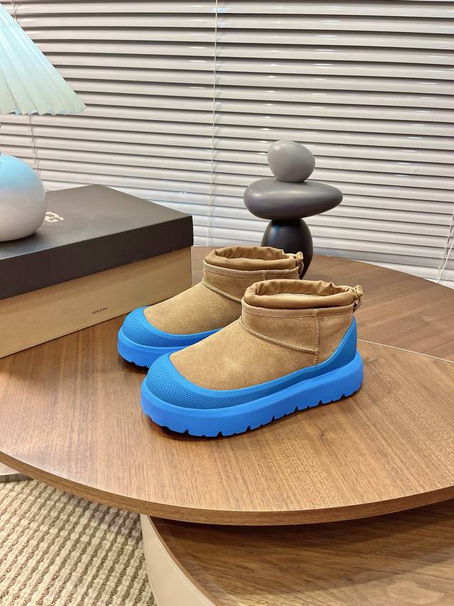 塔斯曼迷你 防水混合款 系列:Heritage Weather Hybrid经典混合款 品名:Ciultra Mini Weather Hybrid经典超短靴
