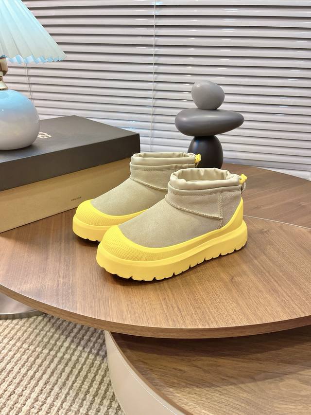 塔斯曼迷你 防水混合款 系列:Heritage Weather Hybrid经典混合款 品名:Ciultra Mini Weather Hybrid经典超短靴