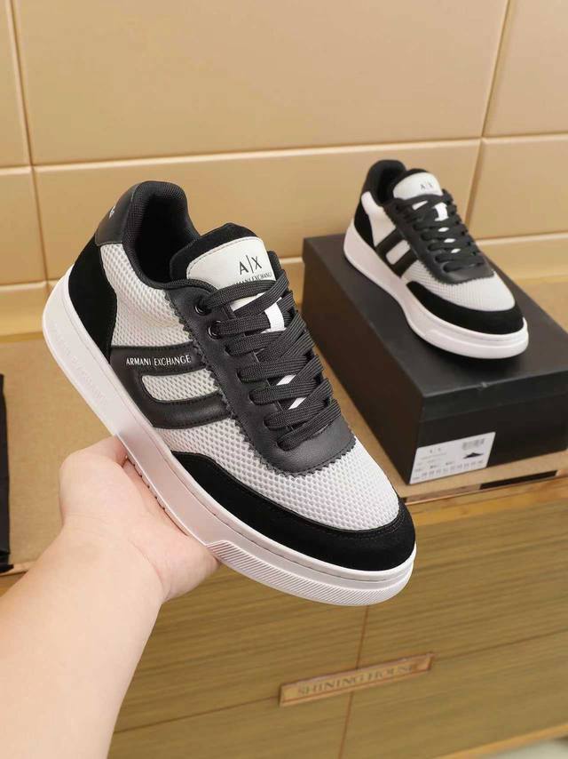 调工厂P价 男装男鞋 运动原单 2025新款Ax阿马尼男鞋，码数38一46