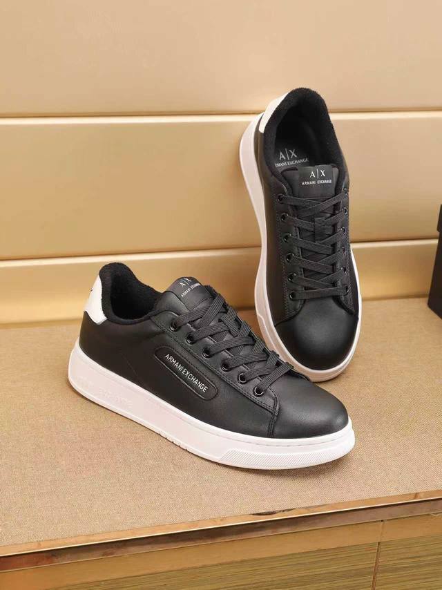 调工厂P价 男装男鞋 运动原单新款Ax阿马尼男鞋，码数38一46，