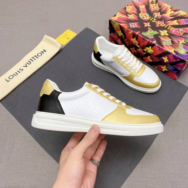 调工厂P价 男装男鞋 运动原单 Lv 最新款火爆上市，原版1:1开模订制，版型经典独特，时尚高端大方上档次 。材料，头层牛皮搭配全羊皮内里，码数38-44 编号