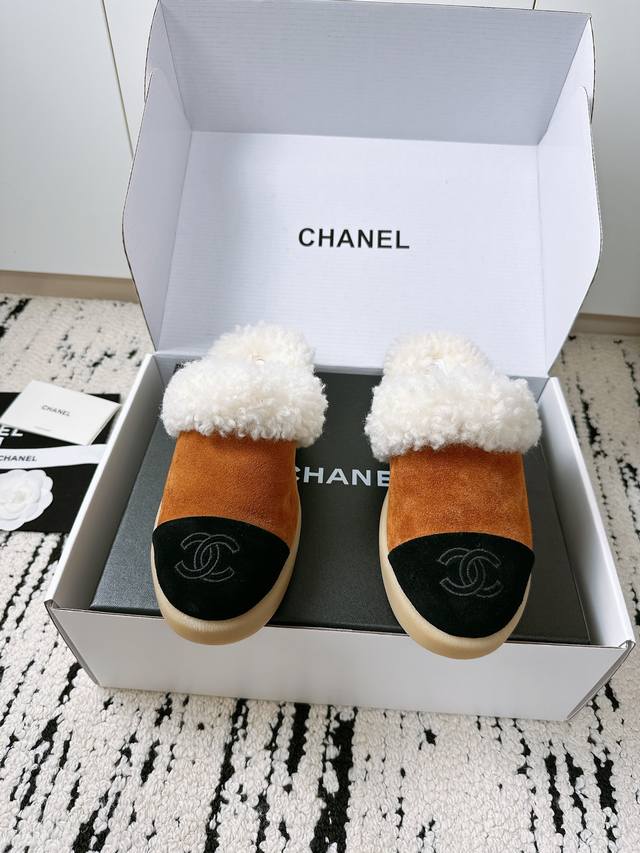 工厂P价 女装女鞋 运动原单 小香26A 官网最新款 雪地靴选配飞机盒加10块 专柜品质 所有材质都根据原版定制！购入正品开发 Chanel 2026秋冬款毛毛