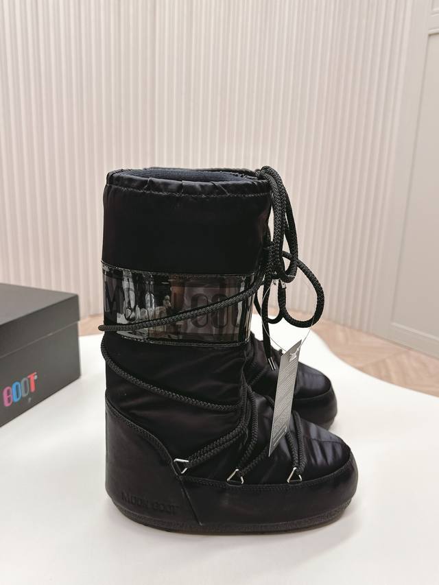 实价不让利 ！布款高靴 Moon Boot 24Ss 秋冬最新款雪地靴系列 丑萌雪地短靴 忘了Ugg吧，时髦人都在穿Moon Boot雪地靴 如果你难以接受Ug