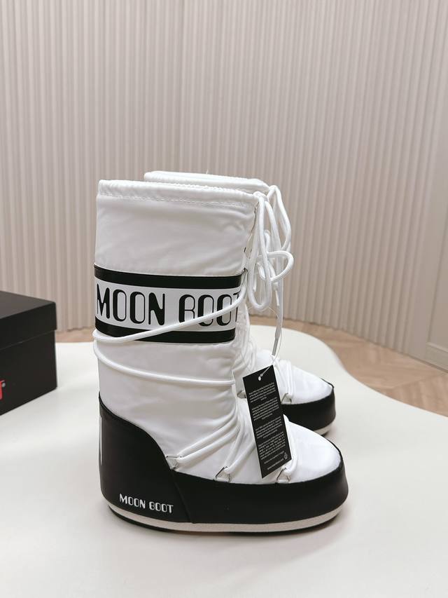 实价不让利 ！布款高靴 Moon Boot 24Ss 秋冬最新款雪地靴系列 丑萌雪地短靴 忘了Ugg吧，时髦人都在穿Moon Boot雪地靴 如果你难以接受Ug