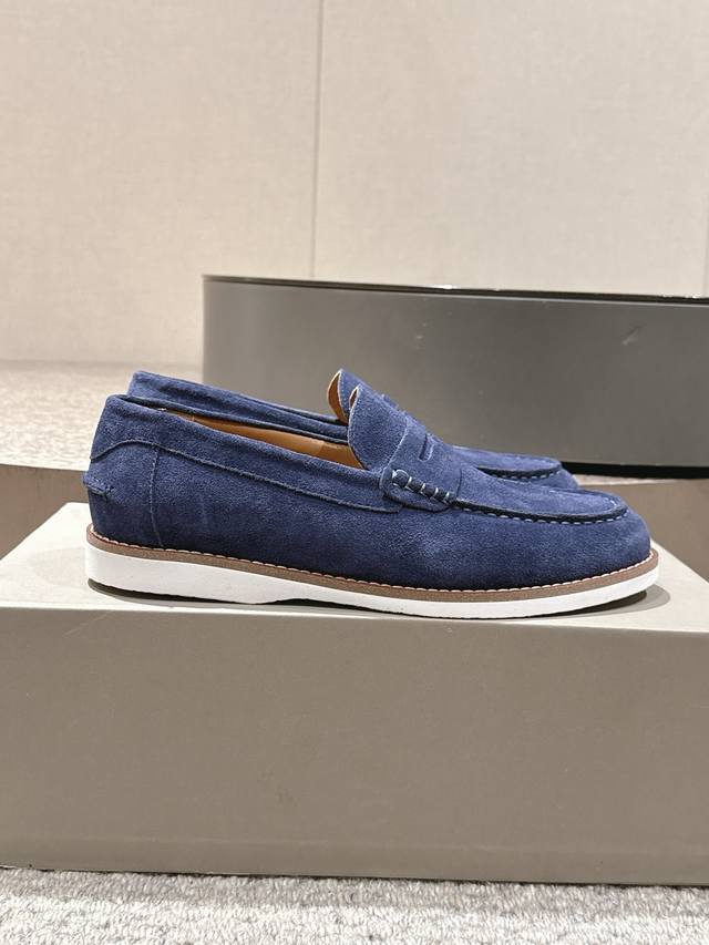 Bc Size ：39-44 38.45.46.47可订做 2025Brunello Cucinelli 25Ss 春夏新款 乐福鞋 单鞋 Bc是意大利知名品牌