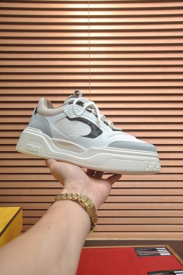 出厂价P Fendi芬迪 最新情款休闲运动鞋 众多明星同款 Fd Match 原版一比一复刻 设计师Kim Jones打造的首款运动鞋Fendi Match 和