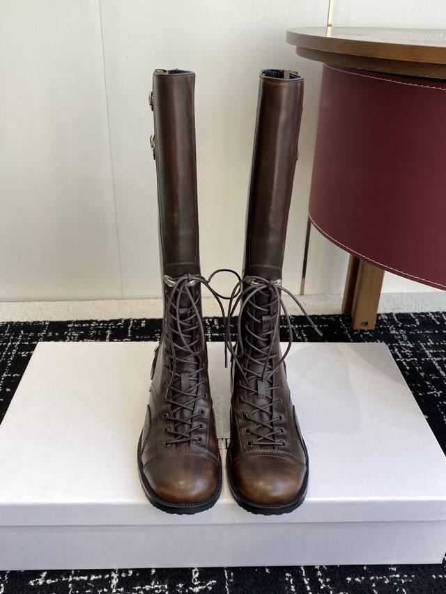 代购级730 Cotem Ss 秋冬新款 系带 长靴太好穿了！ Maverick 工程师长靴 Pinecone 冒险与柔软结合，户外的自由与复古并存 小牛皮的呈