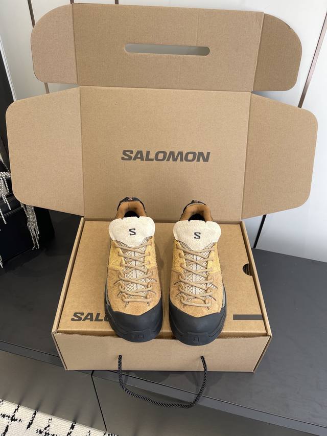 G279 Salomon Xt Whisper 萨洛蒙户外 休闲 运动鞋 原版购入开发 做货 全新演绎的专注于其空气动力学的外观上，标志性白色与奶油色带来都市风