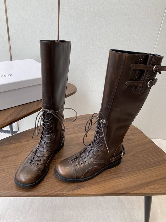 Cotemp60Ss 秋冬新款 系带 长靴太好穿了！ Maverick 工程师长靴 Pinecone 冒险与柔软结合，户外的自由与复古并存 小牛皮的呈现天然质感