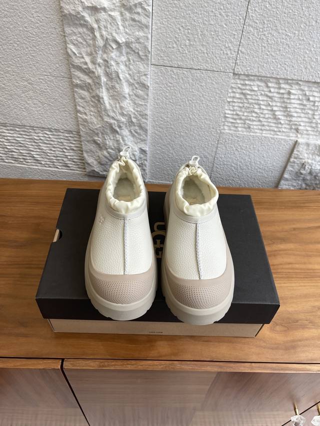 顶级版本: 莞货 Ugg 2025 秋季新款 男女同款 Heritage 系列Tasman Weather Hybrid 塔斯曼 短靴 雪地靴 Ugg这款男女同