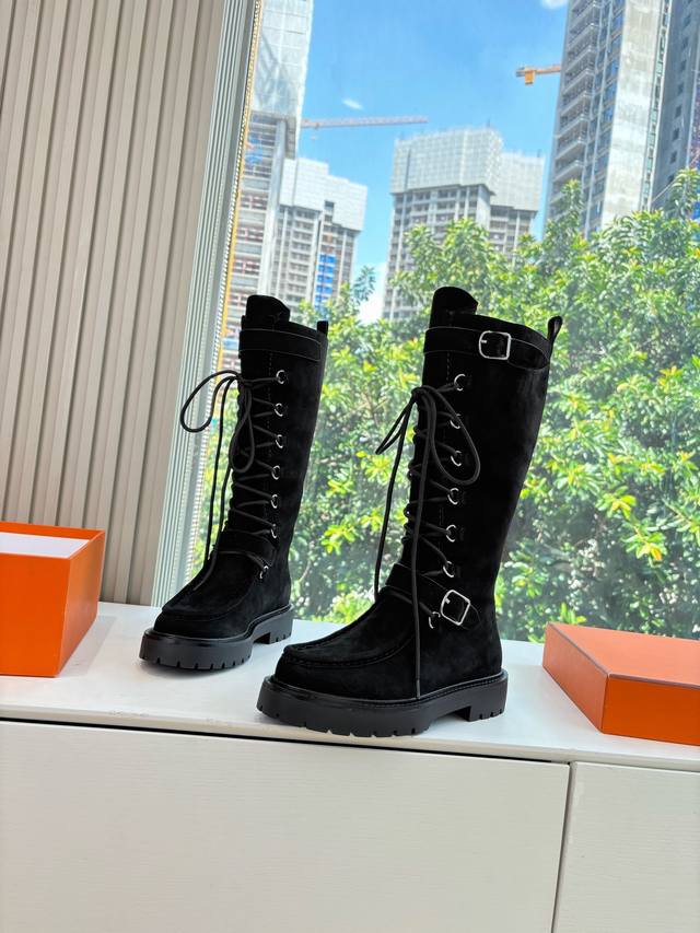 G203代购级别所见即所得骑士靴 H家 2025秋冬新款 Hermes爱马仕经典靴子专柜价格P接近2W高昂的售价自然有独特的工艺和品质这款靴子的皮料全部为进口定