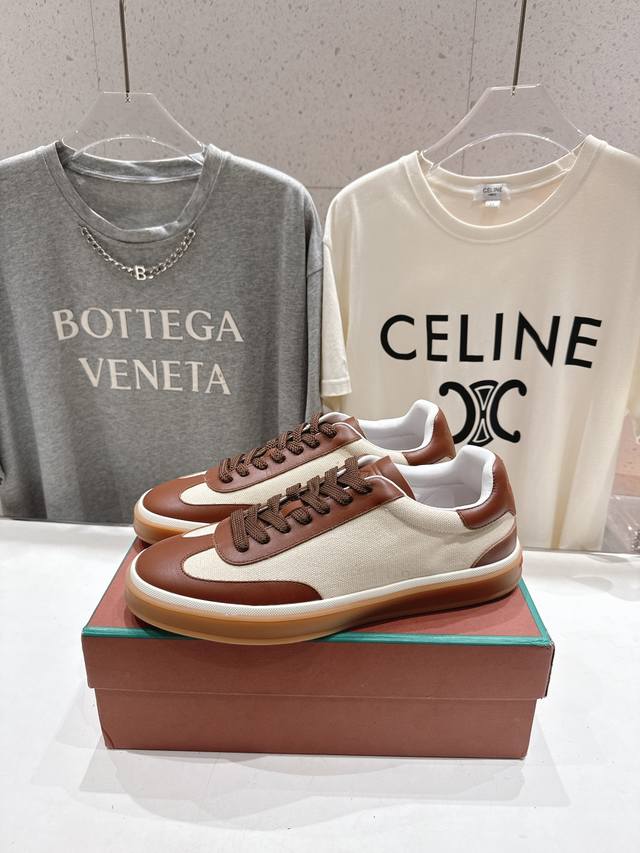 高版本出厂 情侣款 Lp 25 Ss新品新色发售Loro Piana 官网同款 经典系带休闲鞋 简约时尚，鞋面采用 Wish 超软牛皮面料制做，羊皮中底，全方位