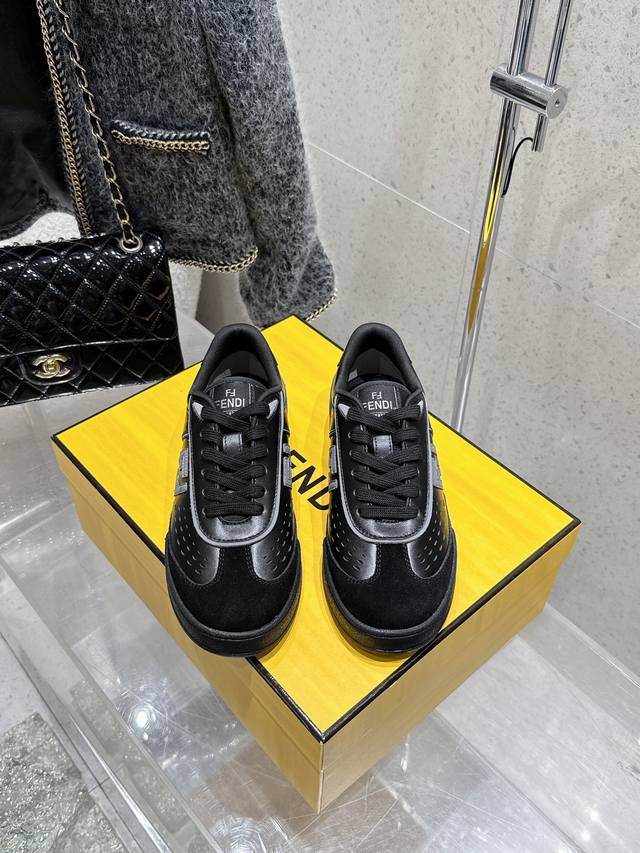 男10 Fendi 芬迪 2025Ss新款 Match系列情侣款滑板鞋篮球鞋休闲运动鞋 顶级版本原版购入开发做货 设计师Kim Jones打造的首款运动鞋Sne