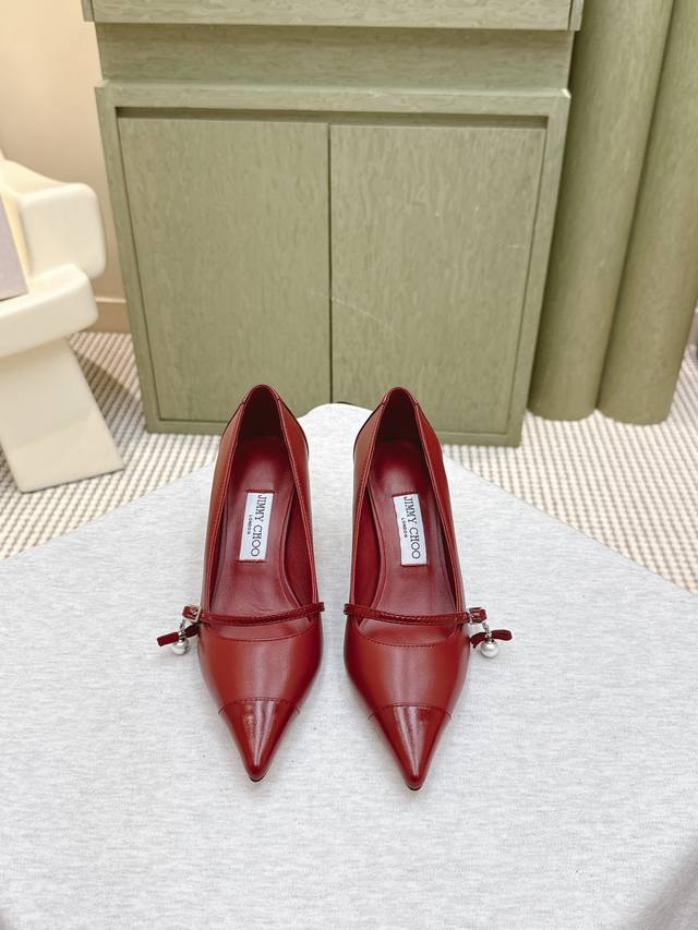 代购级 ｜D0087Jimmychoo Ss25 New Arrival～ 吉米周｜早秋新款高跟鞋 Jc这款尖头高跟鞋真的太美了～ 兼具性感与脚翘～尽显高级优雅
