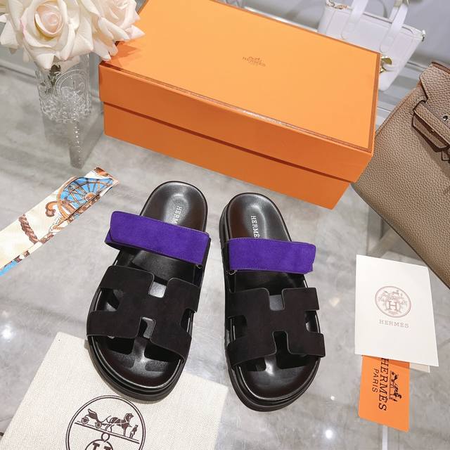 二舅拖全系列』 出厂价Pp女款 男款 Herme*25新款H拖鞋 鲜清艳新 ～时尚活力清气春息 不多解释了，买过的都知道 Tpu防滑大底 35-39 女码 40