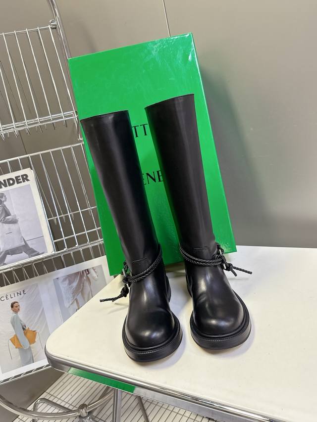 Bottega Veneta葆蝶家Bv秋冬新品James系列 短靴 长靴 超多明星时尚博主种草 原版一比一做法 一致五金 1：1 绳结 原版购入拆解 对标对版