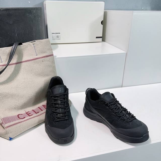 高品质出厂 ！小众潮牌情侣款！Maisonmargiela&Salomon25春夏Mm6联名款 休闲运动厚底登山德比鞋联名 X-Alp系列 情侣款 户外 休闲
